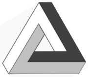 Penrose-Dreieck oder Tribar